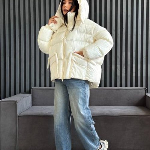 Пуховик Trend (S-M) 2520 l.beige (зима) Trend 2520 l.beige