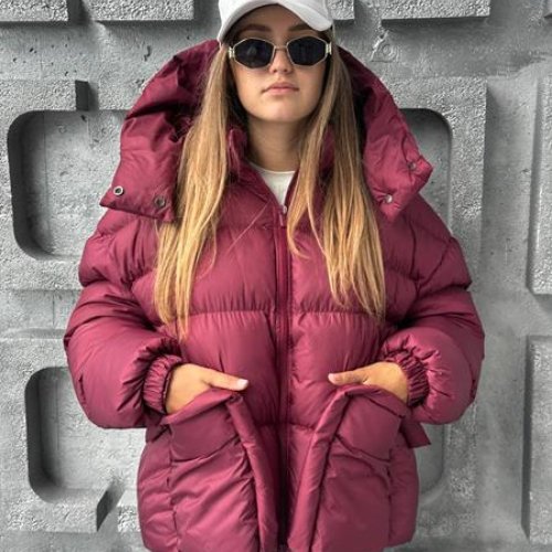 Пуховик Trend (S-M) 2520 wine (зима) Trend 2520 wine