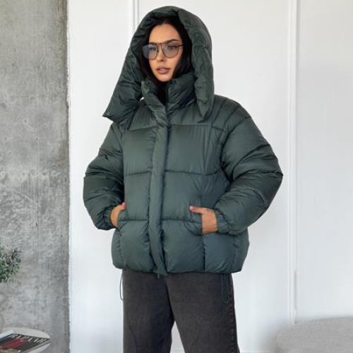 Пуховик Trend (S-M) 2534 green (зима) Trend 2534 green