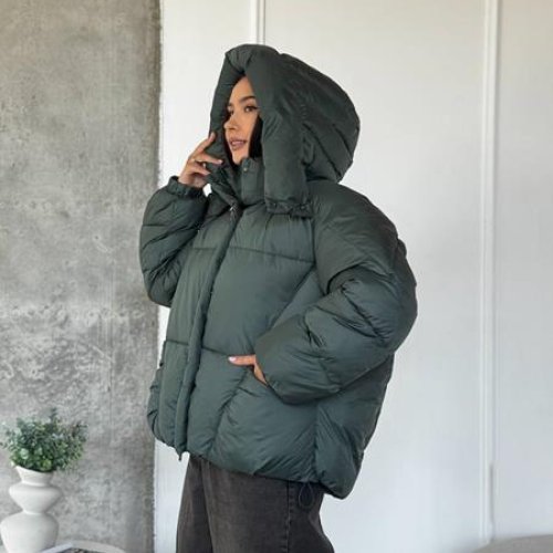 Пуховик Trend (S-M) 2538 green (зима) Trend 2538 green