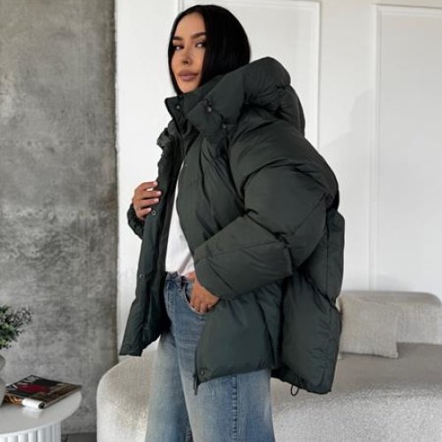 Пуховик Trend (S-M) 2540 green (зима) Trend 2540 green