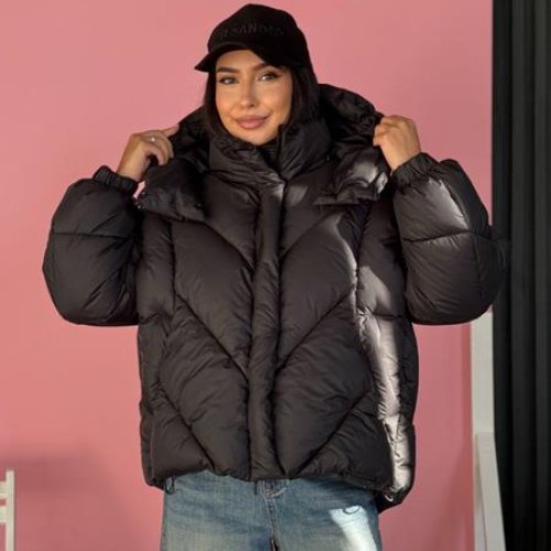 Пуховик Trend (S-M) 2542 brown (зима) Trend 2542 brown