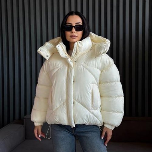 Пуховик Trend (S-M) 2543 beige (зима) Trend 2543 beige