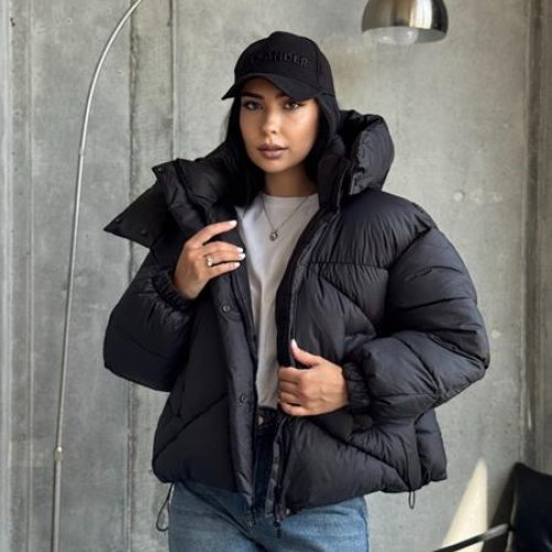 Пуховик Trend (S-M) 2543 black (зима) Trend 2543 black