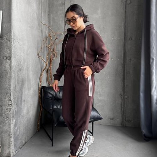 Костюм спорт Trend (S-M) TR7 brown (зима) Trend TR7 brown