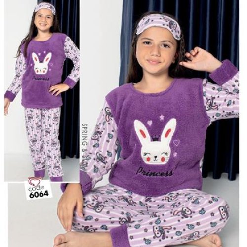 Пижама Meloria (5-8) 6064 purple (зима) Meloria 6064 purple