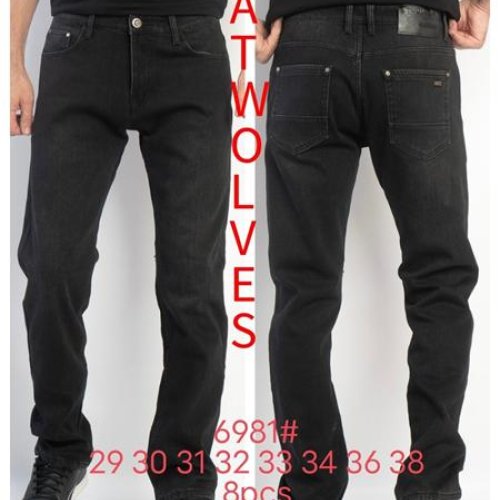 Джинсы Resalsa (29-38) 6981 black (зима) Resalsa 6981 black