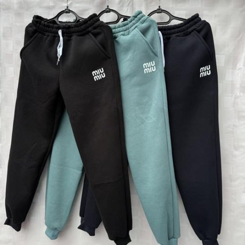 Штаны спорт Shon (44-52) S1859 l.blue (зима) Shon S1859 l.blue