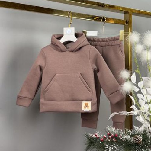 Костюм спорт Delfinka (92-116) 081-1 brown (зима) Delfinka 081-1 brown