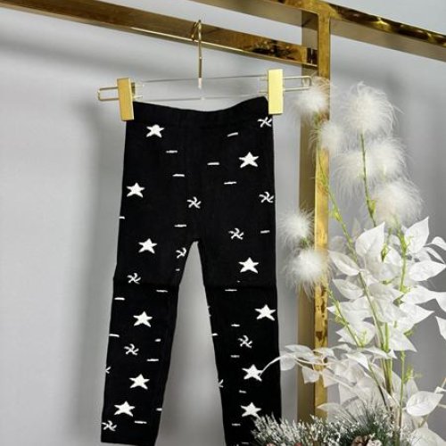 Лосины Delfinka (92-116) 2314 black (зима) Delfinka 2314 black