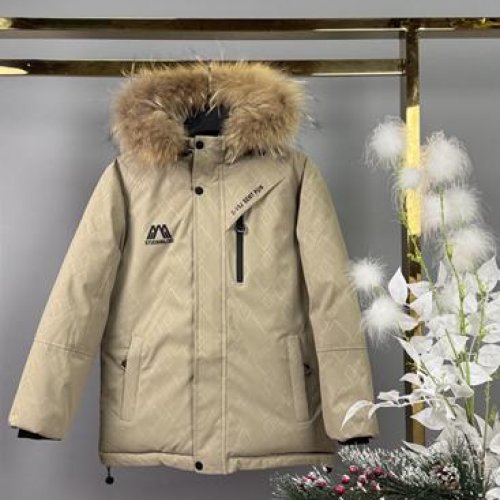 Куртка Delfinka (140-158) 25022 beige (зима) Delfinka 25022 beige