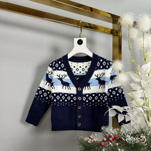 Кофта Delfinka (98-122) 3123 navy (зима) Delfinka 3123 navy