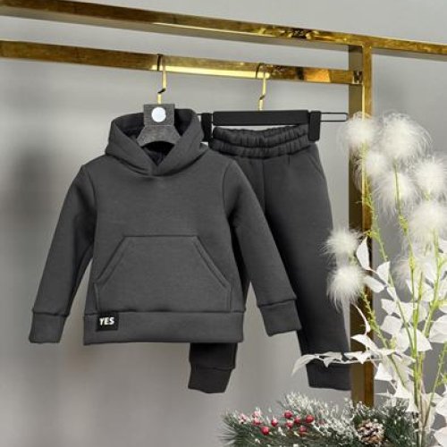 Костюм спорт Delfinka (120-160) 433-1 grey (зима) Delfinka 433-1 grey