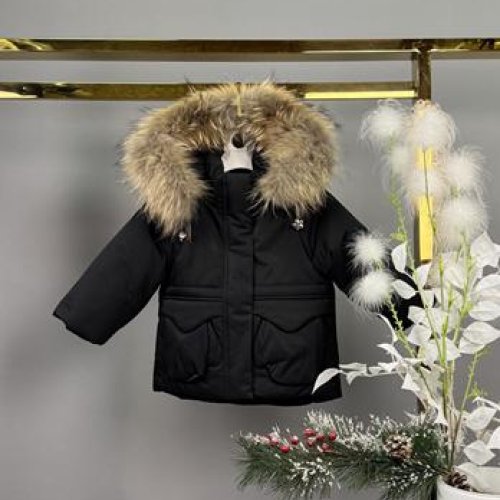 Куртка Delfinka (80-104) 9609 black (зима) Delfinka 9609 black