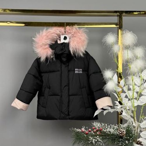 Куртка Delfinka (92-116) W1802 black (зима) Delfinka W1802 black