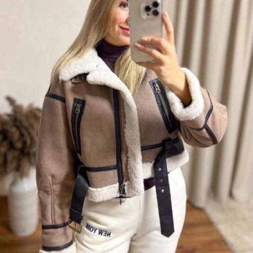 Куртка LiOpt (S-L) 577 beige (зима) LiOpt 577 beige