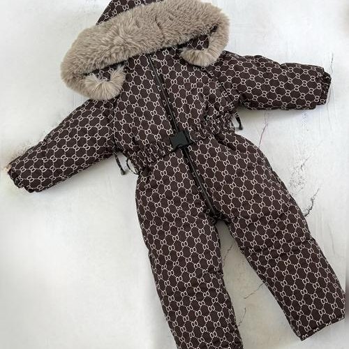 Комбинезон Moda school (86-98) 8465 brown (зима) Moda school 8465 brown