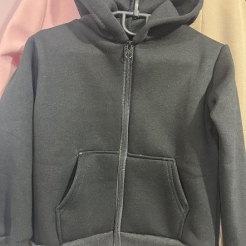 Кофта спорт Moda school (110-116) M328 black (зима) Moda school M328 black
