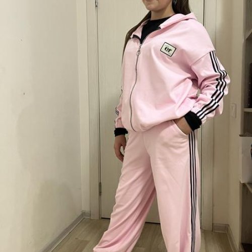 Костюм спорт Moda school (140-158) M320 pink (зима) Moda school M320 pink