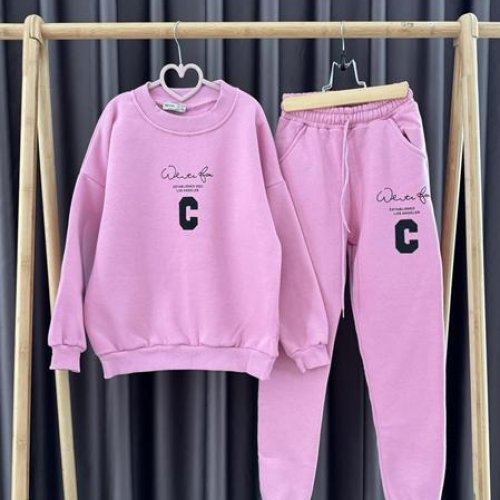 Костюм спорт SunnyTot (116-134) S108 pink (зима) SunnyTot S108 pink