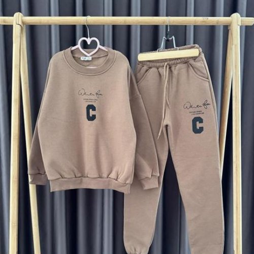 Костюм спорт SunnyTot (116-134) S109 brown (зима) SunnyTot S109 brown