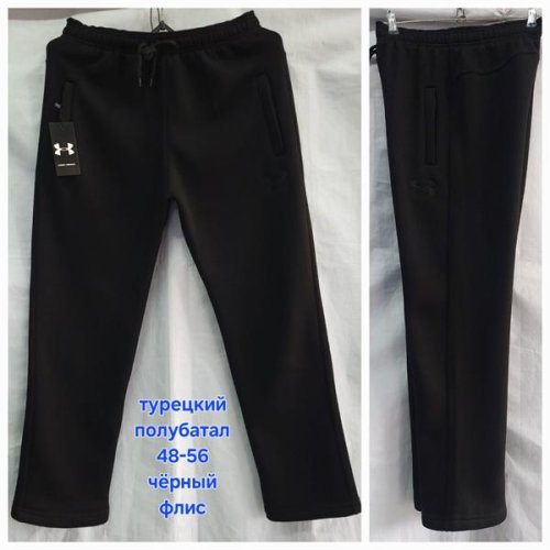 Штаны спорт Hoan (48-58) HN869 black (зима) Hoan HN869 black