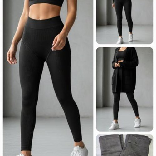 Лосины Hoan (44-54) HN936 black (зима) Hoan HN936 black