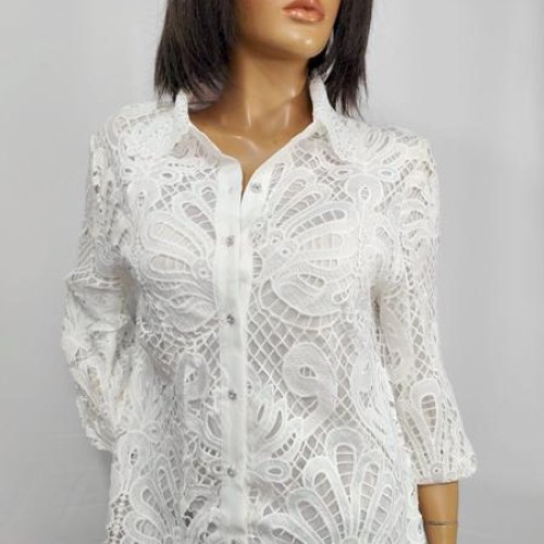 Рубашка LIDA (50-60) 2402 white (деми) LIDA 2402 white