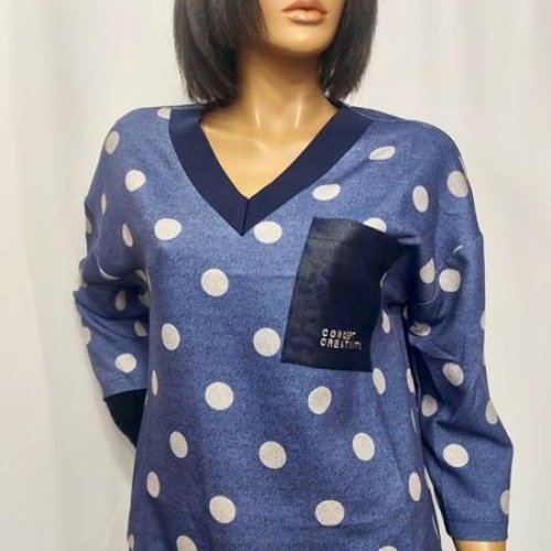 Свитер LIDA (52-62) 3590-1 blue (деми) LIDA 3590-1 blue