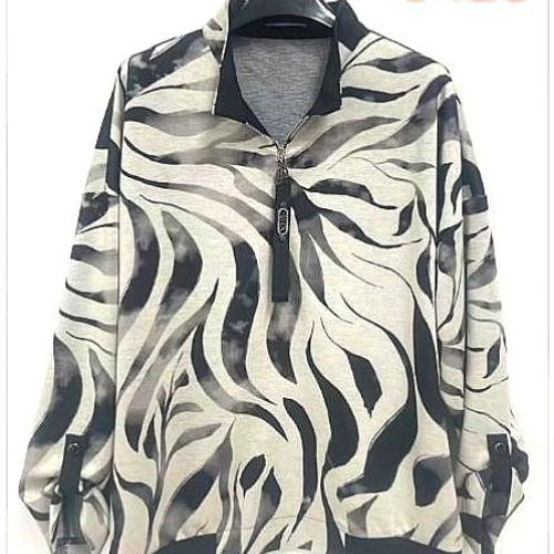 Свитер LIDA (52-62) 6425 beige-black (деми) LIDA 6425 beige-black