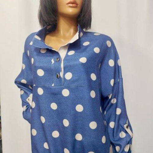 Свитер LIDA (52-62) 7880 blue (деми) LIDA 7880 blue