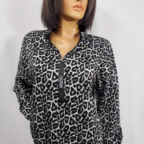 Свитер LIDA (52-62) 7886 l.grey-black (деми) LIDA 7886 l.grey-black