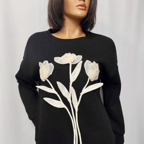 Свитер LIDA (52-62) 8192 black (деми) LIDA 8192 black