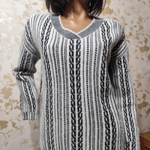 Свитер LIDA (54-58) 8517 grey (деми) LIDA 8517 grey