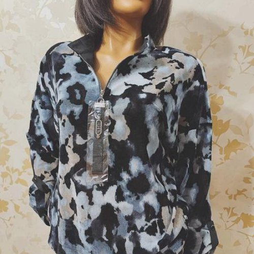 Свитер LIDA (52-62) 8786-2 navy-black (деми) LIDA 8786-2 navy-black