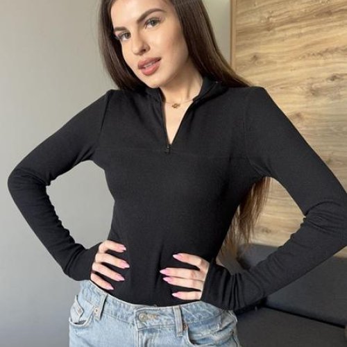 Боди Arina (42-48) 5087 black (зима) Arina 5087 black