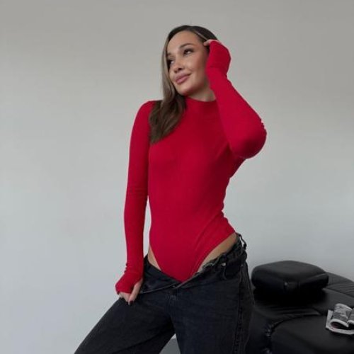 Боди Arina (42-48) 5133 red (зима) Arina 5133 red