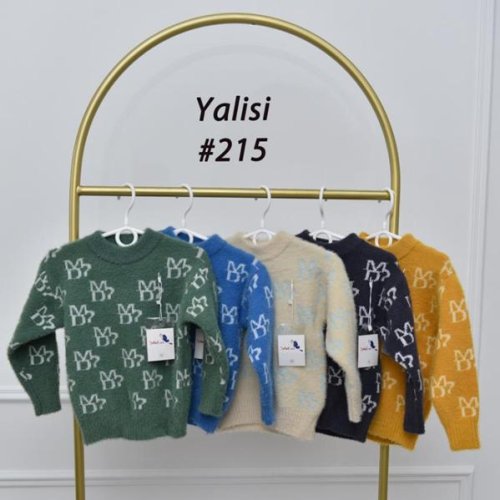 Свитер Yalisi (110-150) 215 black (зима) Yalisi 215 black