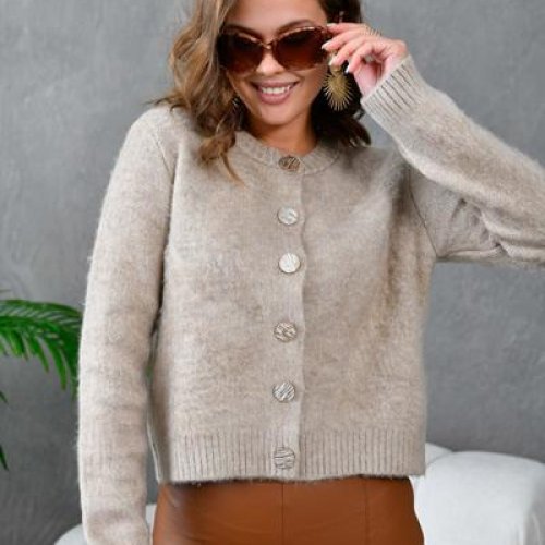 Кофта Karon (42-46) 8301 beige (деми) Karon 8301 beige