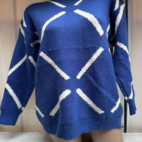 Свитер LeVisha (46-50) 25300 blue (зима) LeVisha 25300 blue