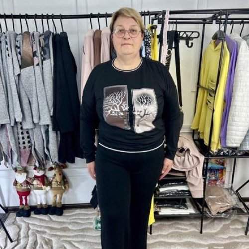 Свитер Global (XL-3XL) GL22 black (деми) Global GL22 black