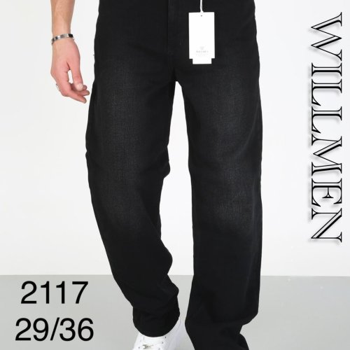 Джинсы God Baron (29-36) 2117 black (деми) God Baron 2117 black