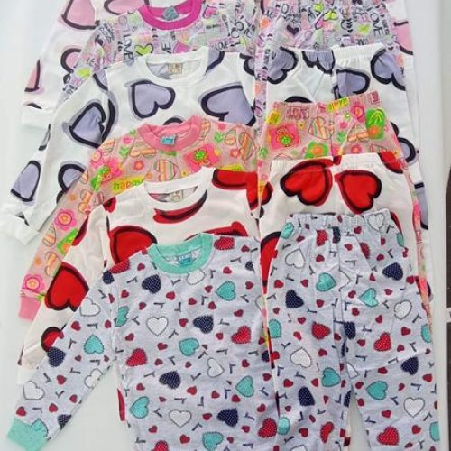 Пижама Meloria (6-9) 1014-11 grey-pink (зима) Meloria 1014-11 grey-pink