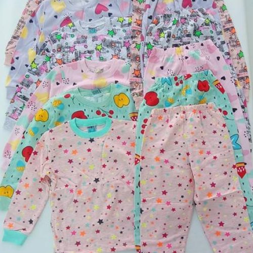 Пижама Meloria (6-9) 1014-6 beige-pink (зима) Meloria 1014-6 beige-pink