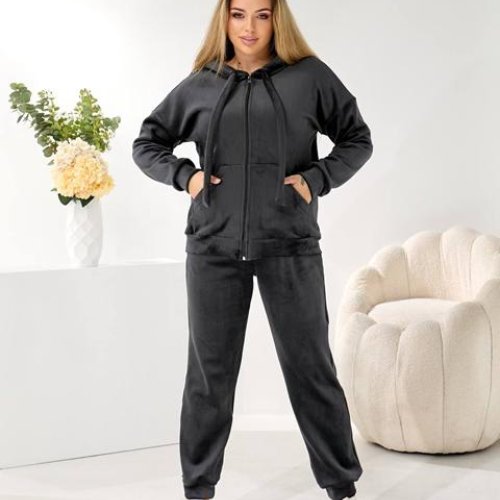Костюм спорт Romeo life (44-58) 769 black (зима) Romeo life 769 black
