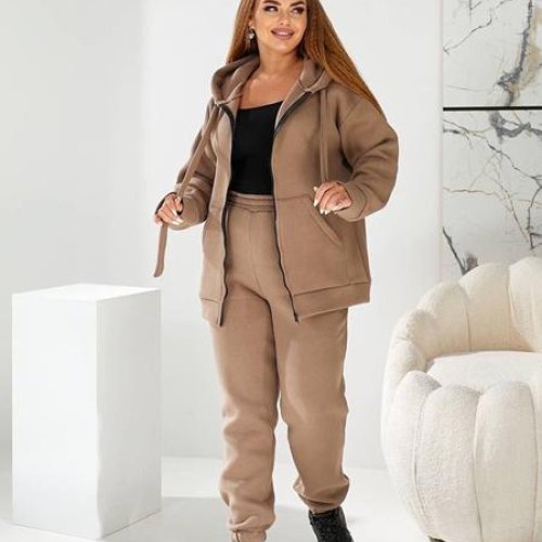 Костюм спорт Romeo life (48-58) 850 beige (зима) Romeo life 850 beige