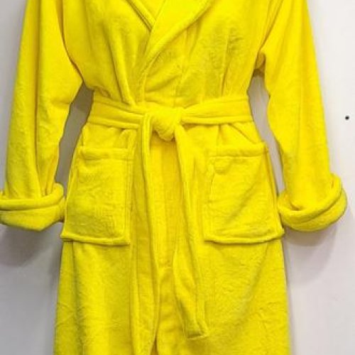 Халат Romeo life (M-2XL) RL890 yellow (зима) Romeo life RL890 yellow