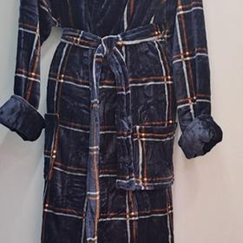 Халат Romeo life (XL-4XL) RL894 navy (зима) Romeo life RL894 navy