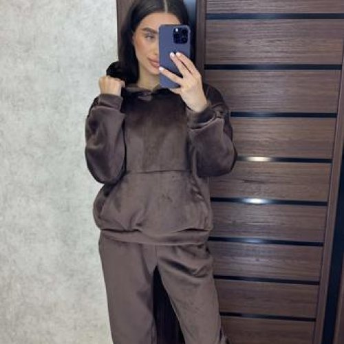 Костюм спорт Valentina (42-46) VL101 brown (зима) Valentina VL101 brown