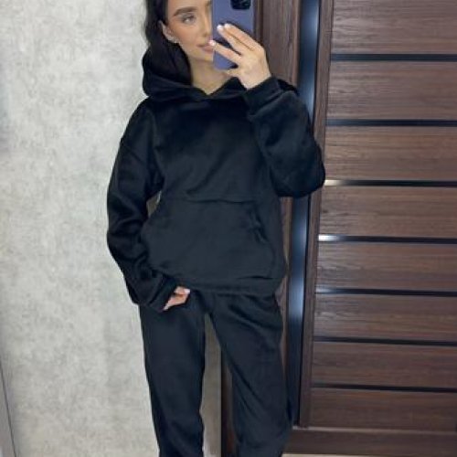 Костюм спорт Valentina (42-46) VL103 black (зима) Valentina VL103 black